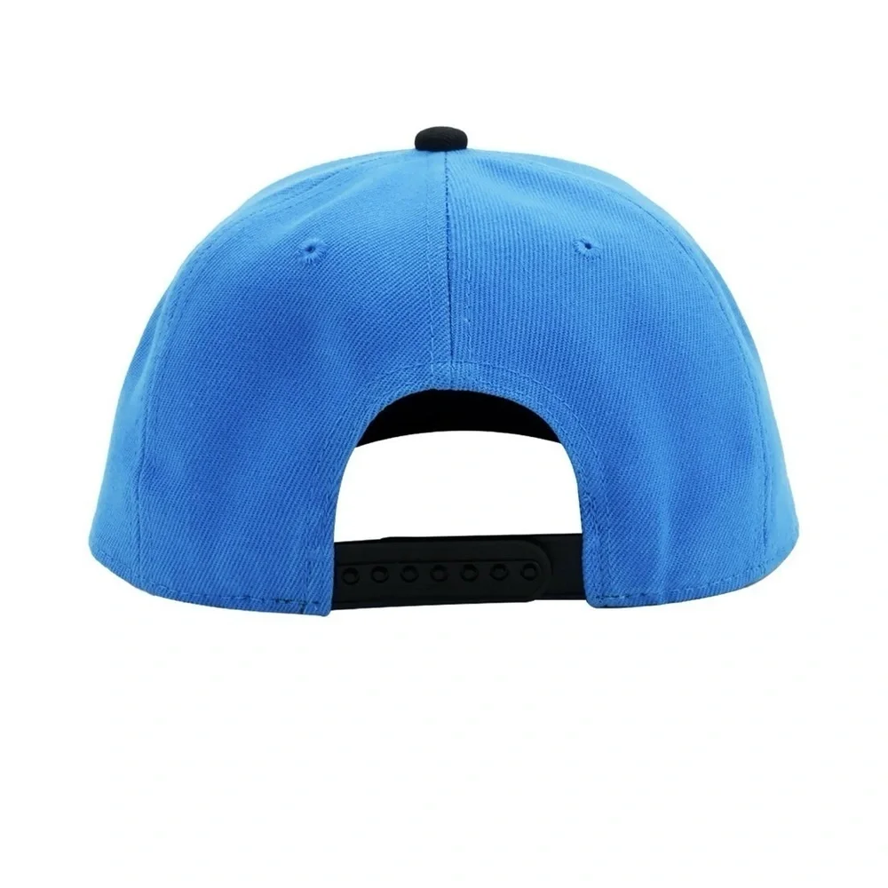 Sonic the Hedgehog Baseball Cap, Adjustable Snapback Hat with Flat Brim, Black